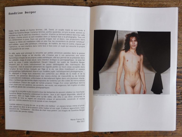 Le Sexe De Lange Sandrine Berger